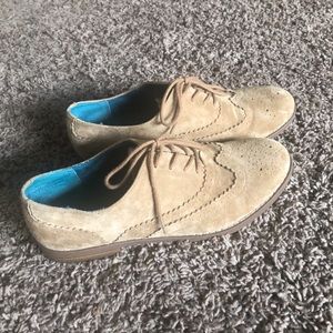 Suede Wingtip Oxford
